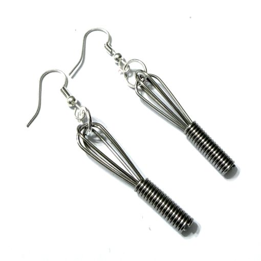 Mini whisk earrings