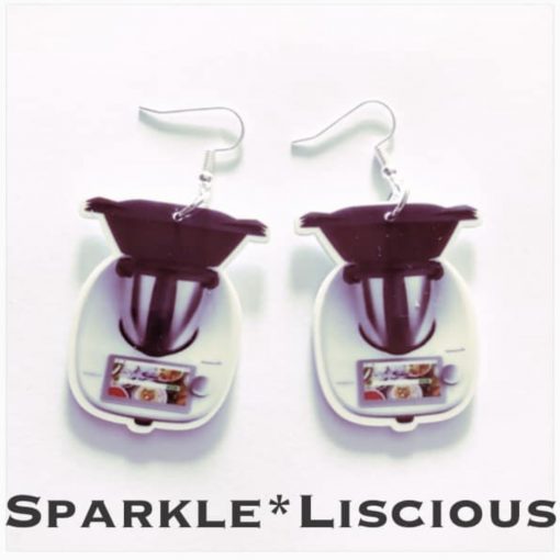 Mini thermomix earrings