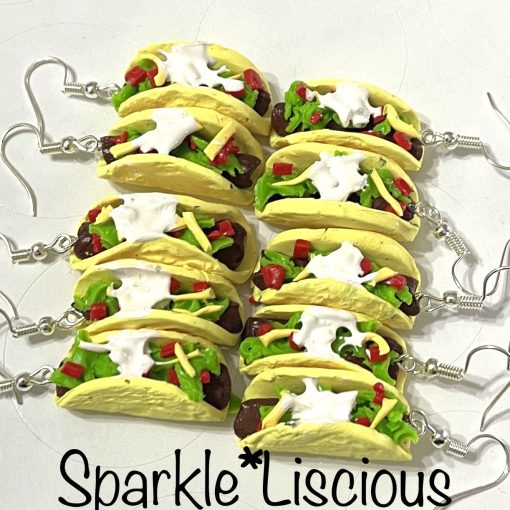 Taco earrings