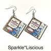 Little golden books the monster at the end of this book earrings