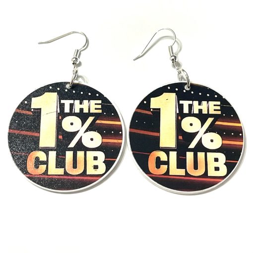 Game show earrings deal or 1%