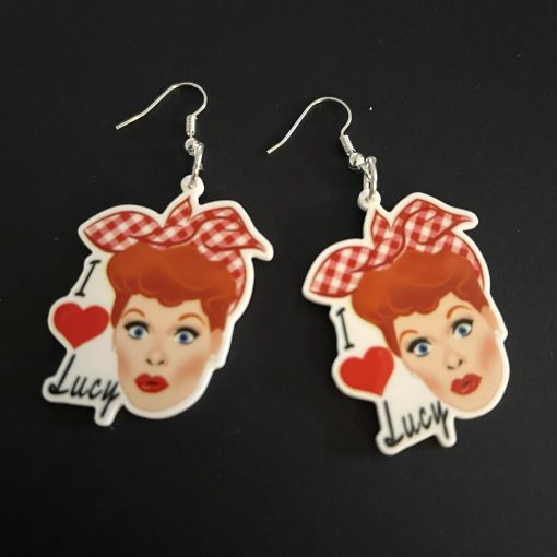 I love Lucy earrings