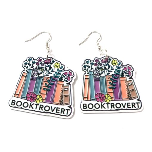 Booktrovert earrings
