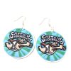 Captain underpants earrings