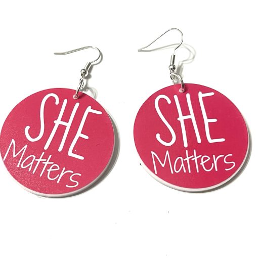 SHE matters earrings