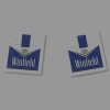 Winfield blue studs