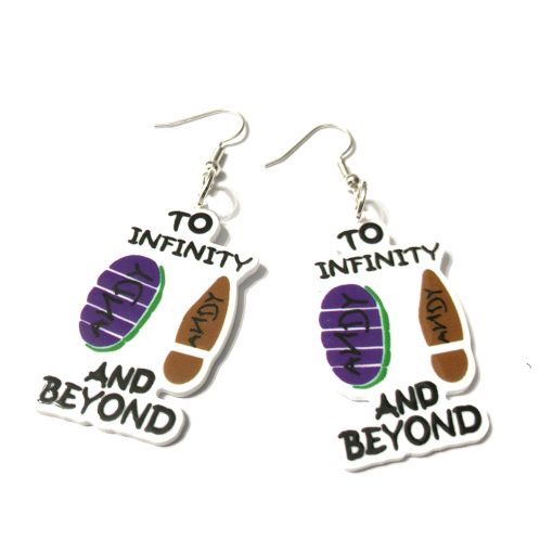 To infinity and beyond earrings