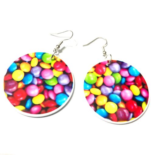 smarties earrings