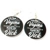 i know i have a vagina earrings