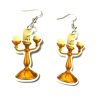 lumiere beauty and the beast earrings
