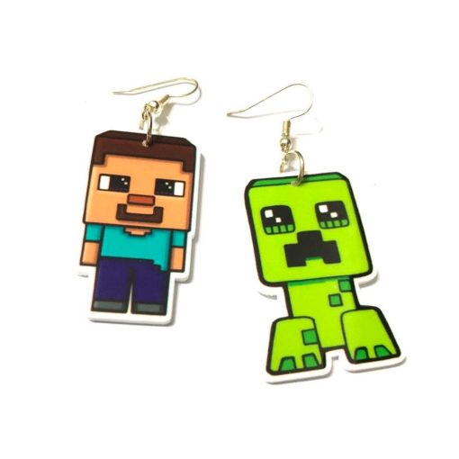 minecraft earrings