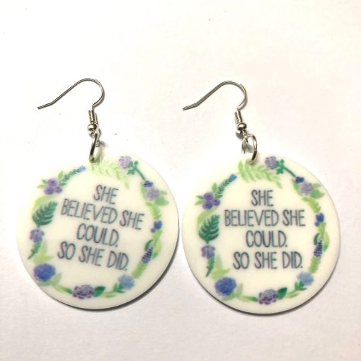 she believed she could so she did