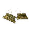 written and directed by quentin tarantino earrings