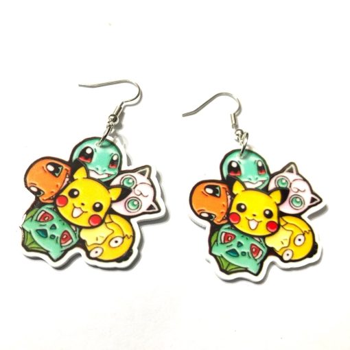 pokemon gang earrings