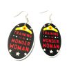 training to be wonder woman earrings