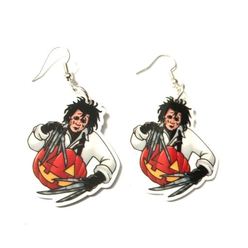 edward scissorhands earrings