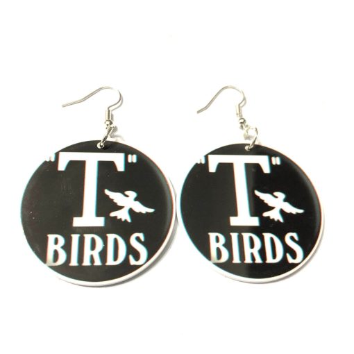 T Birds Grease earrings