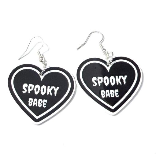 spooky babe earrings