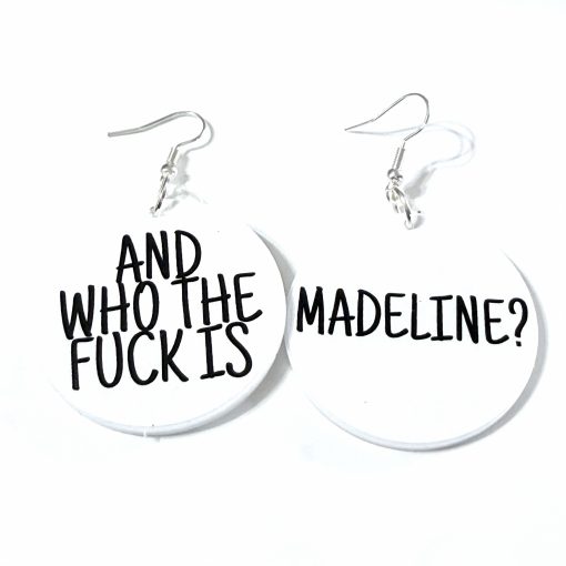Lily Allen and who the fuck is Madeline earrings